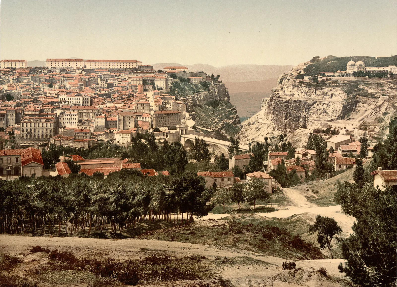 Vue générale, Constantine, Algérie, vers 1899