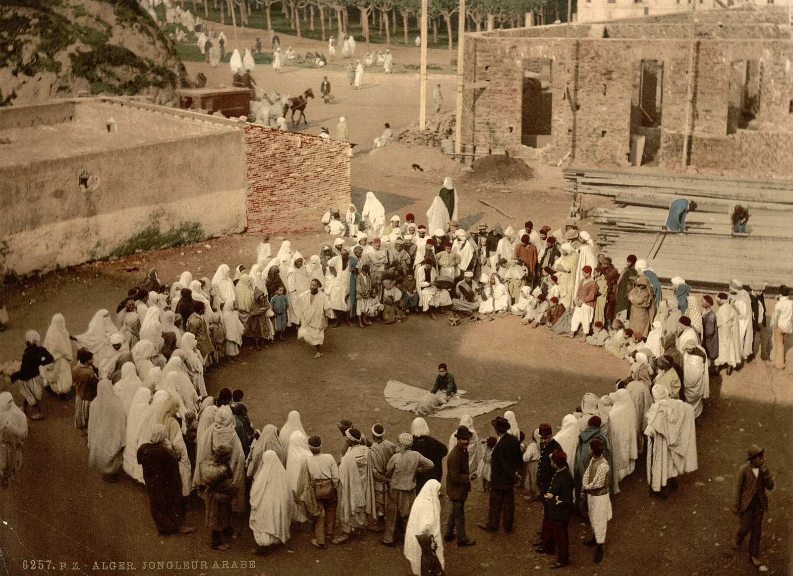 Le Jongleur, Alger, Algérie, vers 1899