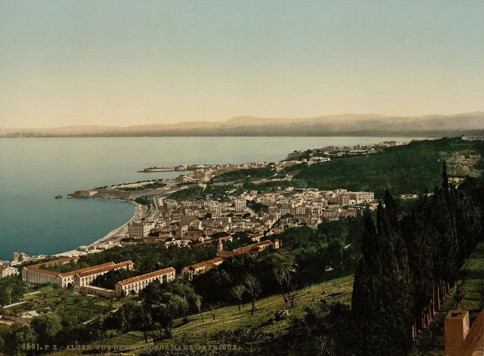 Notre-Dame d’Afrique, Alger, Algérie, vers 1899
