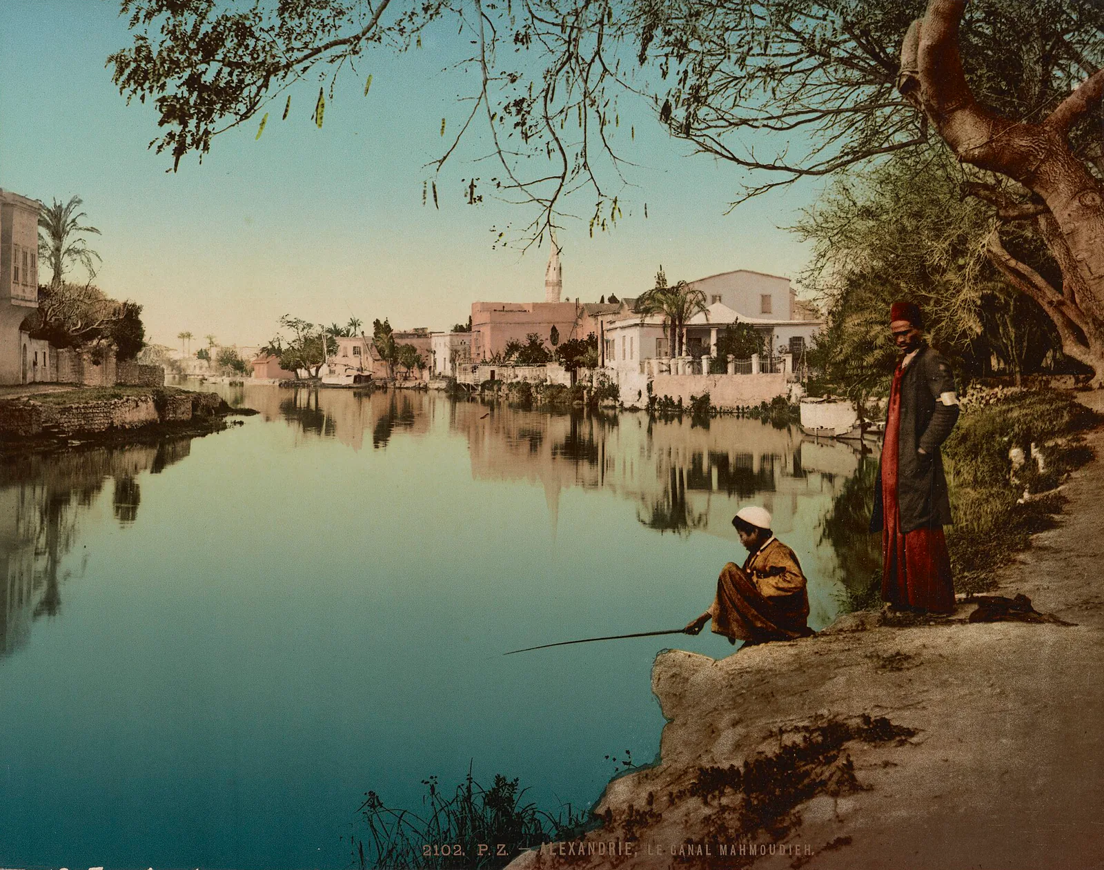 Le Canal Mahmoudieh, Alexandrie, Égypte, 1890–1900