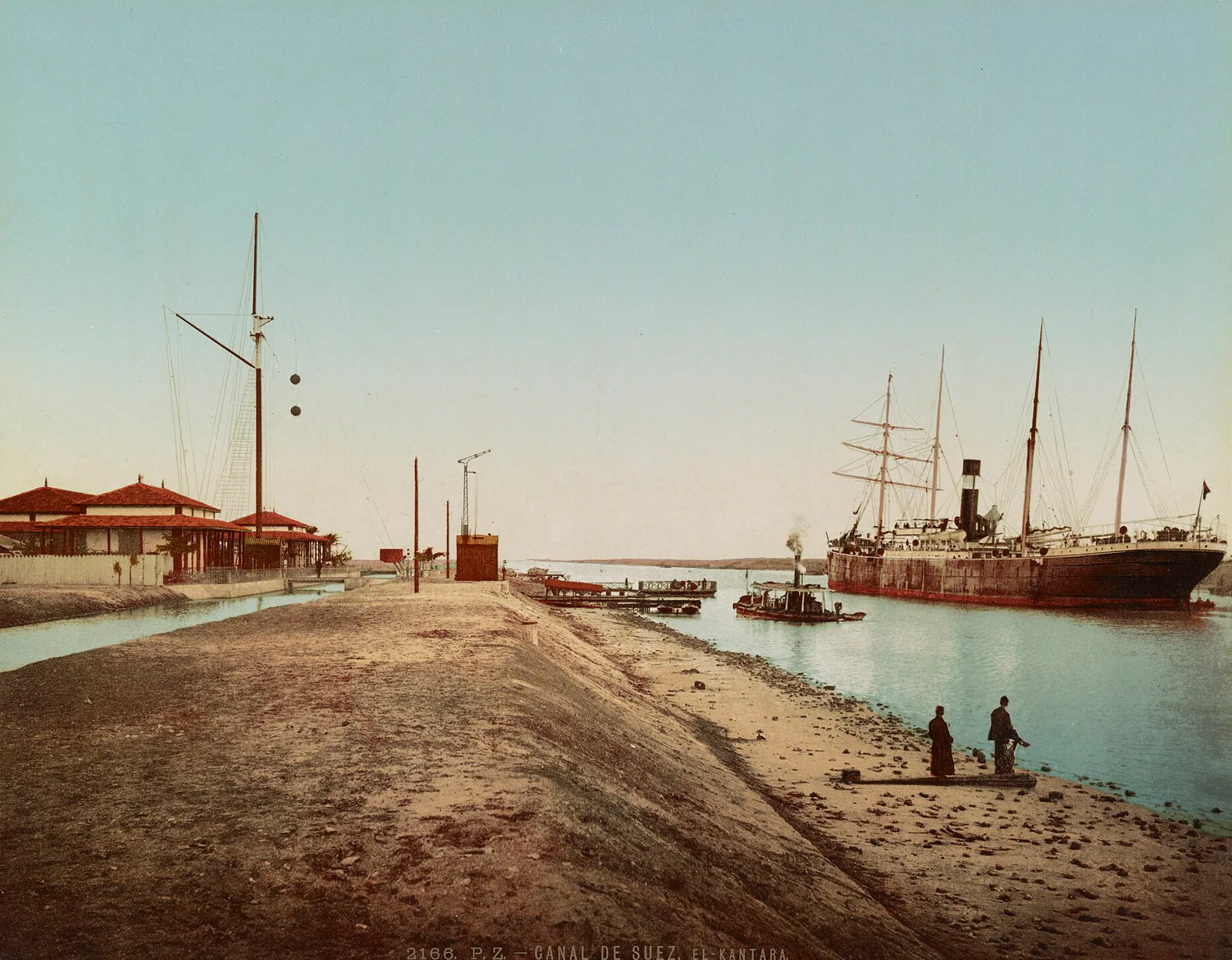 El-Kantara, Canal de Suez, Égypte, 1890–1900