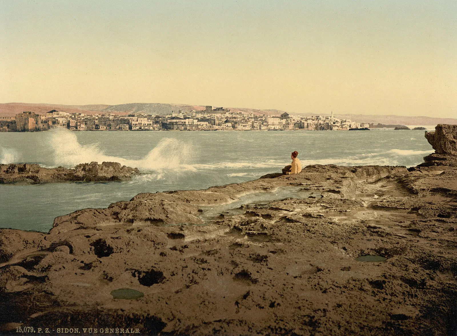 La Ville et la mer, Sidon, Liban ottoman, 1890–1900