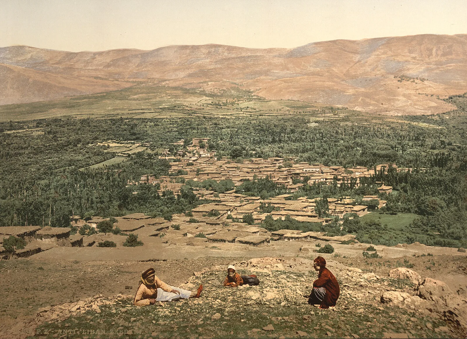 La Vallée, Zebdani, Syrie ottomane, 1890–1900